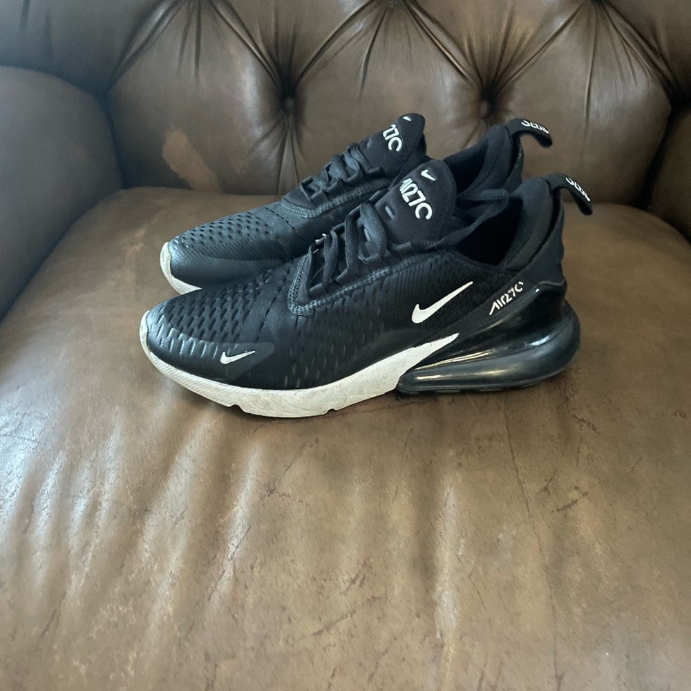 Nike Air Max 270 Black and White Men's Sneakers